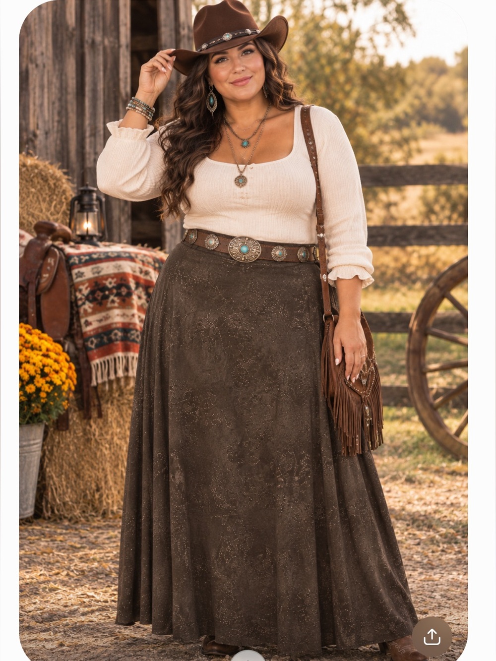 Reba Elegant Black Maxi Skirt
